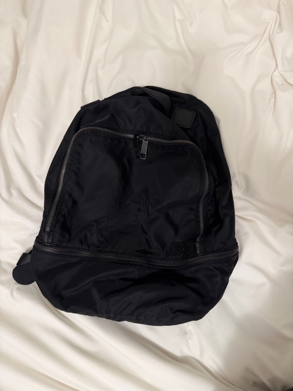 lululemon athletica Black Nylon Everyday Backpack